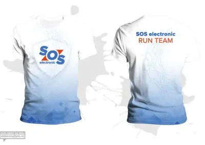 Firemní týmové tričko na běžecké závody