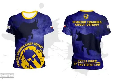Týmové tričko pro Spartan race training group